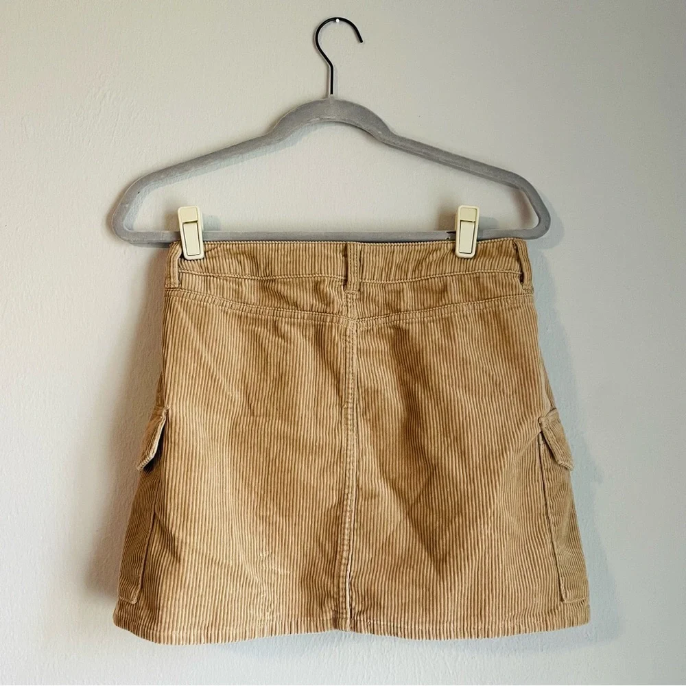 Denim Jacket and Corduroy Skirt Set - Picture 3 of 5